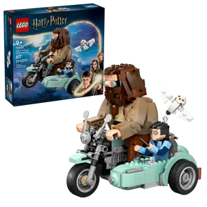 לגו ™Harry Potter – רכיבה על אופנוע עם האגריד והארי (76443) LEGO