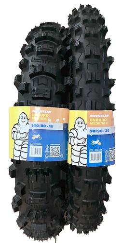 סט צמיגים מישלין אינדורו מדיום 2 - 2 MICHELIN ENDURO MEDIUM