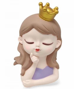 קופת חיסכון גדולה בעיצוב נסיכה - 25 ס"מ