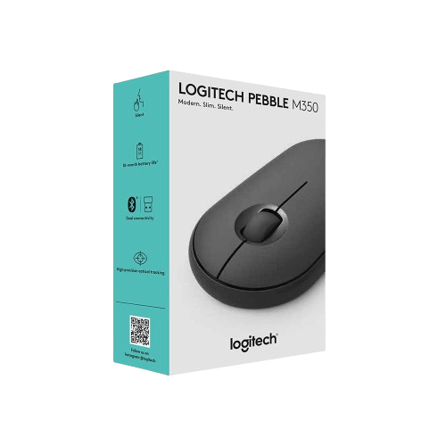 עכבר אלחוטי Logitech M350 אפור