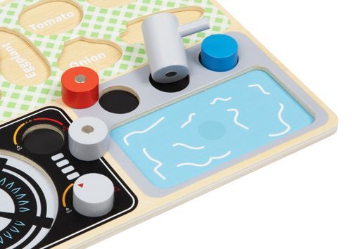 סט משחק המטבח שלי 24 חלקים מעץ