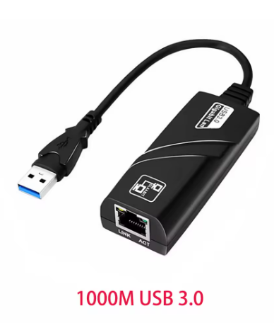 מתאם רשת  USB 3.0 לכבל רשת RJ45 1000M מהיר