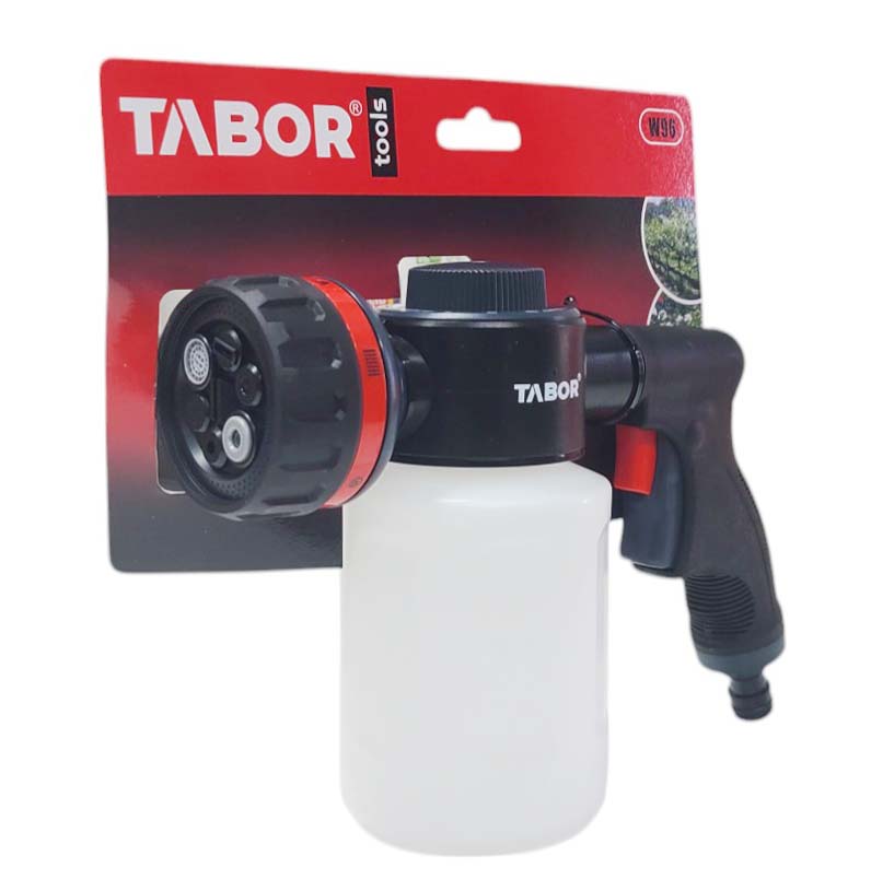 אקדח עם כלי לסבון גדול ומקצועי - תבור