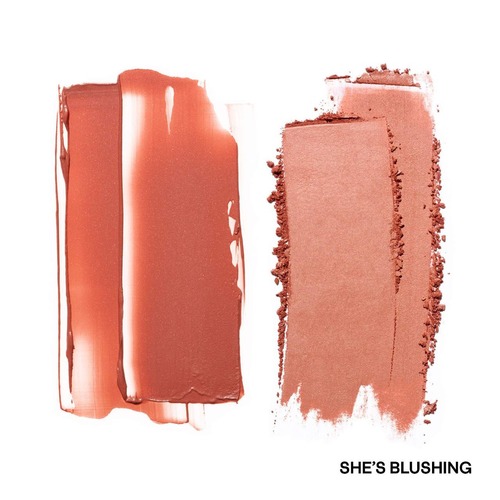 She is Blushing