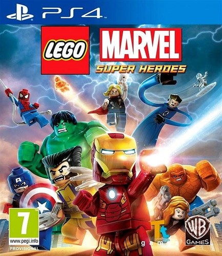 PS4 LEGO MARVEL SUPER HEROES סוני