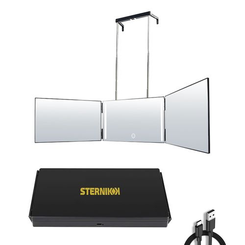 מראה עצמית משולשת עם תאורה STERNIK SELF MIRROR SK2102