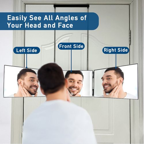 מראה עצמית משולשת עם תאורה STERNIK SELF MIRROR SK2102