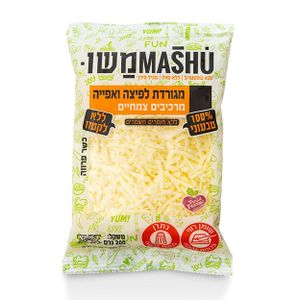 גבינה טבעונית מגורדת לפיצה ואפייה 200 גרם