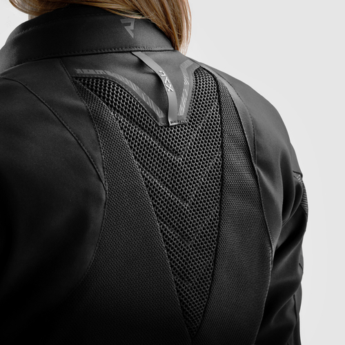 מעיל נשים רב עונתי רבל הורן שחור - REBELHORN JAX LADY JACKET