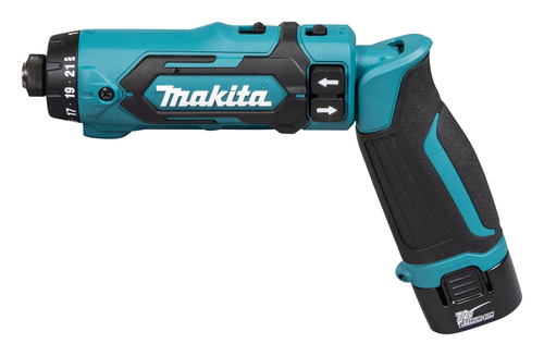מברגה מתקפלת (מלפפון) 8 ניוטון-מטר מתח 7.2V דגם  MAKITA DF012DSE  מקיטה