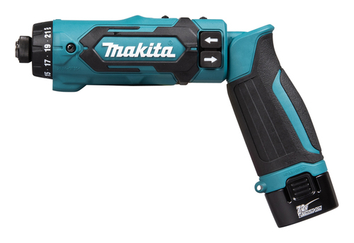 מברגה מתקפלת (מלפפון) 8 ניוטון-מטר מתח 7.2V דגם  MAKITA DF012DSE  מקיטה