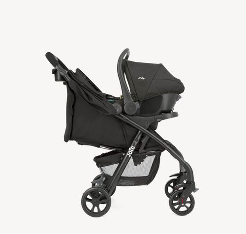 עגלת תינוק מלידה כוללת סלקל i-Muze™ LX Travel System - שחור Shale
