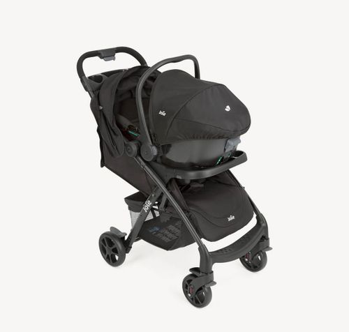 עגלת תינוק מלידה כוללת סלקל i-Muze™ LX Travel System - שחור Shale