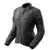מעיל נשים רב עונתי רבל הורן שחור - REBELHORN HIKER IV TEXTILE LADY JACKET