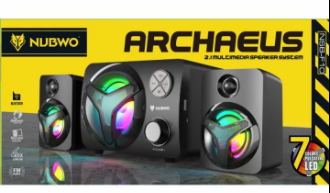 ערכת רמקולים סאב+זוג רמקולים NUBWO NSB-F10