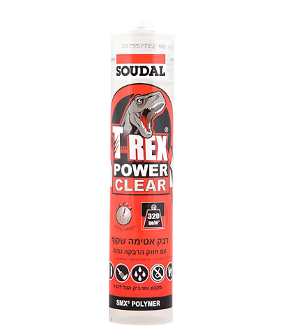 טירקס קליר תרמיל שקוף SOUDAL