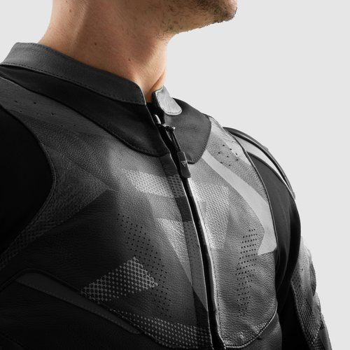 מעיל עור רבל הורן שחור - REBELHORN INFERNO LEATHER JACKET