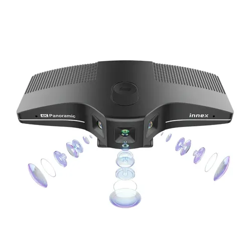 מצלמה לשיחות ועידה 4K, פנורמית 180° FunTech Innex C831