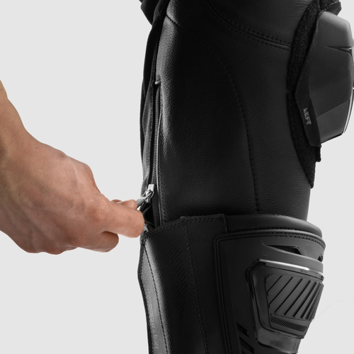 מכנס רכיבה מעור רבל הורן שחור - REBELHORN INFERNO LEATHER PANTS