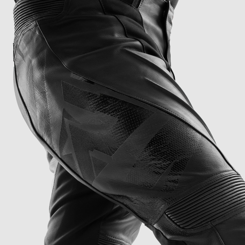 מכנס רכיבה מעור רבל הורן שחור - REBELHORN INFERNO LEATHER PANTS