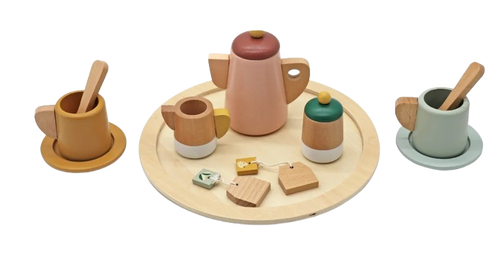 ערכת תה אנגלית מעץ לילדים