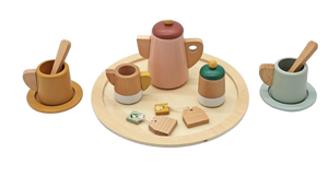 ערכת תה אנגלית מעץ לילדים