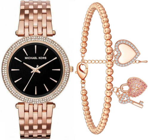 Michael Kors שעון מייקל קורס MK3402 סט צמיד מתנה