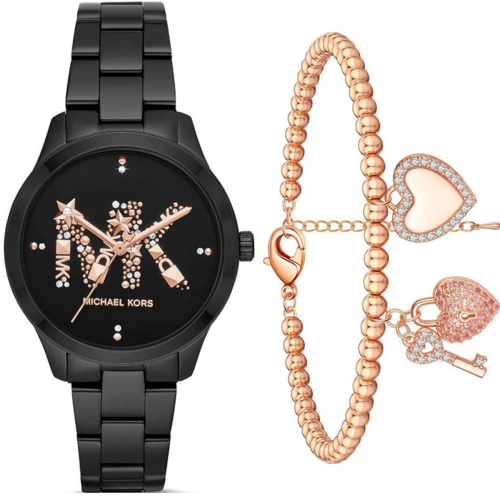 Michael Kors MK6683 שחור לנשים מלאי קטן מהרו להזמין
