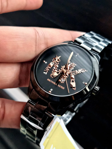 Michael Kors MK6683 שחור לנשים מלאי קטן מהרו להזמין