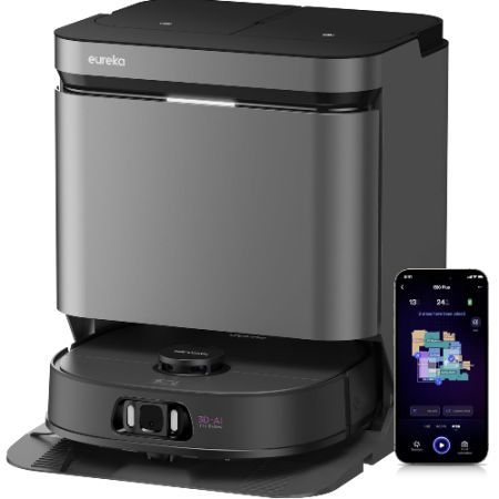 שואב אבק רובוטי מתקדם EUREKA אאוריקה דגם J15 PRO ULTRA