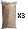 3 יח' שבבי עץ דחוס 15 ק''ג (45 ק''ג סהכ)