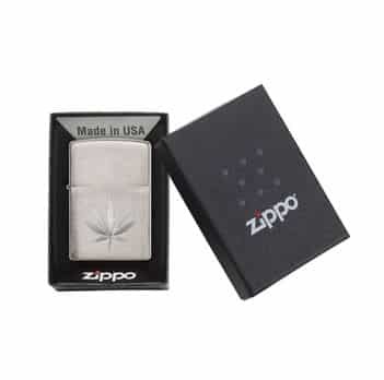 מצת זיפו עלה כסוף - ZIPPO