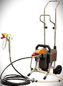 מרסס צבע איירלס 850W כולל אביזרים מבית HUNTER