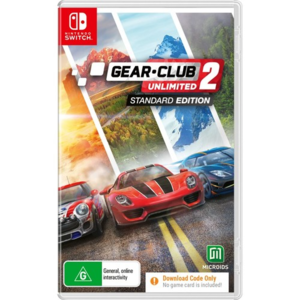 NINTENDO SWITCH GEAR CLUB 2 UNLIMITED קוד דיגיטלי נינטנדו