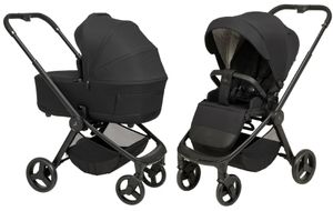 עגלת תינוק דו-כיוונית משולבת סיילו CIELO 2025 עם קיפול דו-צדדי - שחור