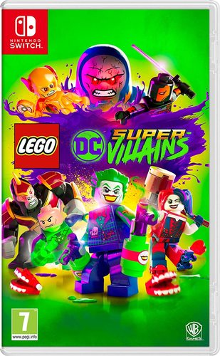 NINTENDO SWITCH LEGO DC SUPERVILLAINS CODE IN A BOX נינטנדו