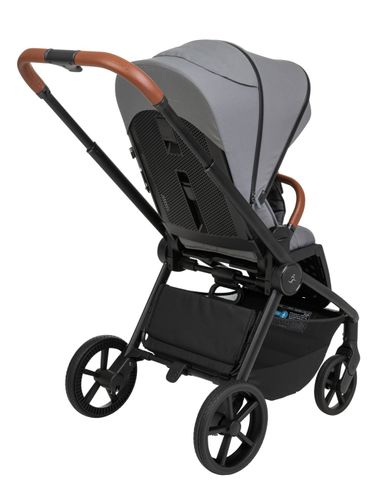 עגלת תינוק דו-כיוונית משולבת סיילו אקס.אל 2025 Cielo XL עם קיפול דו-צדדי - אפור/חום