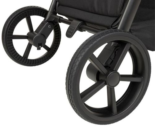 עגלת תינוק דו-כיוונית משולבת סיילו אקס.אל 2025 Cielo XL עם קיפול דו-צדדי - אפור/חום