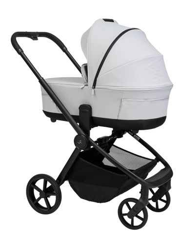 עגלת תינוק דו-כיוונית משולבת סיילו אקס.אל 2025 Cielo XL עם קיפול דו-צדדי - אפור אבן/שחור