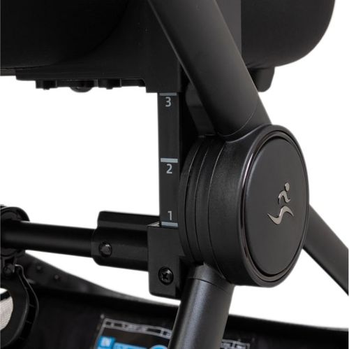 עגלת תינוק דו-כיוונית משולבת סיילו אקס.אל 2025 Cielo XL עם קיפול דו-צדדי - אפור אבן/שחור