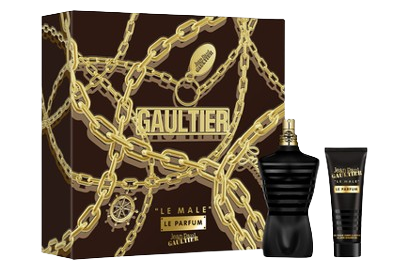 Jean Paul Gaultier La Male Le Parfum Set 125ML + 75ML Shower Gel מארז ג