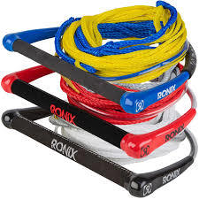 ידית וחבל וויקבורד קומבו 2 אדום \ אפור  - RONIX COMBO 2.0