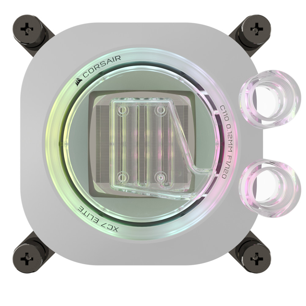 CORS HYDROX iCUE LINK CPU W Block XC7 White