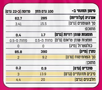 לחם קלאסי איטסיין מופחת פחמימות