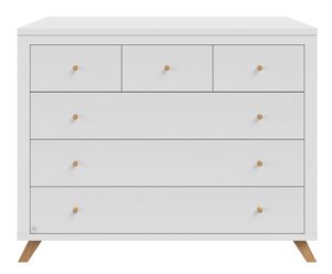 שידת החתלה 120 ס"מ עם מסילות טריקה שקטה דגם אוונטדור