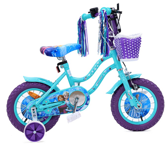 אופני ילדים עם גלגלי עזר פרוזן Frozen