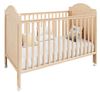 מיטת תינוק מעץ מלא כולל קיט שהופך אותה למיטת מעבר דגם תמר - טבעי