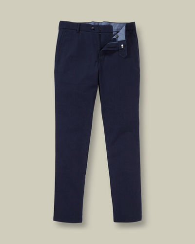 מכנסי צ'ינו אל קמט כחולים Ultimate Non-Iron Chinos - French Navy