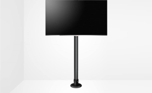 מעמד בגובה 1.5 מטר למסך מקובע לרצפה 