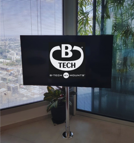 עמוד לטלוויזיה בגובה 1.5 מ' כולל סיבוב